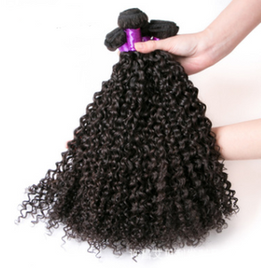 Brazilian Virgin Human Hair Kinky Curly Brazil Real Wig Hair Curtain